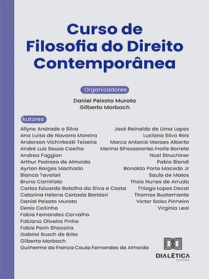 cover image of Curso de Filosofia do Direito Contemporânea